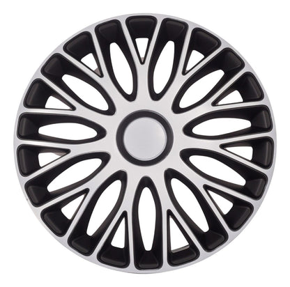 4 Tapones Lujo Europeos Mugello Blanco Negro Rin 13 Deportiv