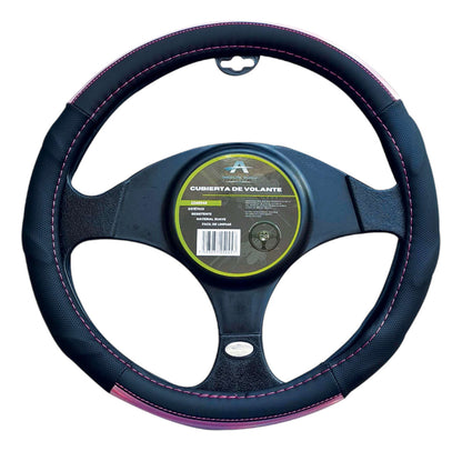 Cubre Volante Auto Funda Mujer Antideslizante Pink Rosa