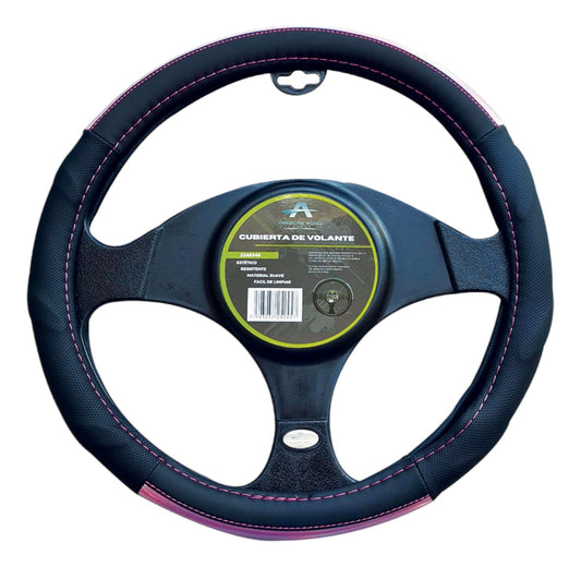 Cubre Volante Auto Funda Mujer Antideslizante Pink Rosa