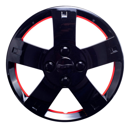 Tapones Optimus Negro-rojo Rin 14 Audi Dodge Ford Kia Isuzu