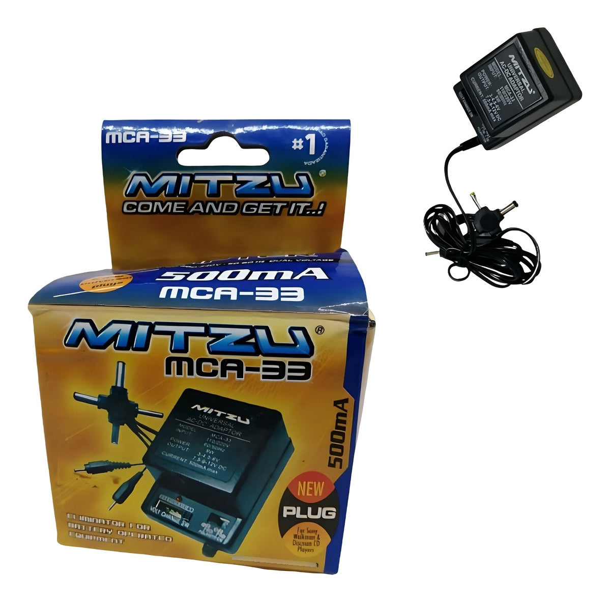 Eliminador Múltiple 5 Conectores De 500 Ma 110-220v  Mitzu