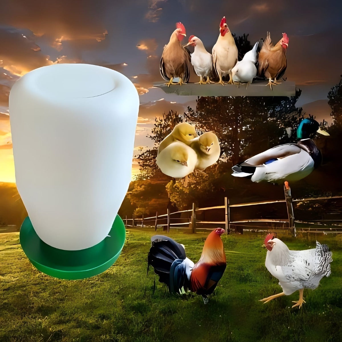 25 Bebederos Para Pollos O Pajaros Gallina De 2 Litros