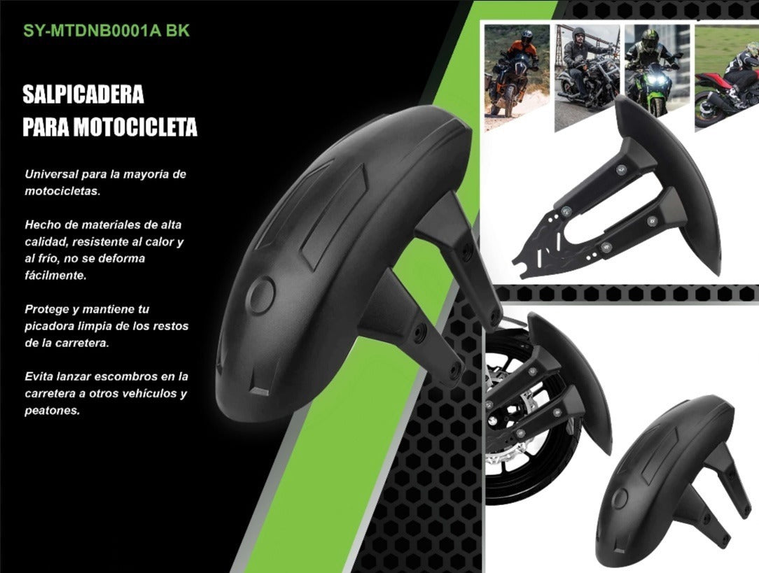 Salpicadera Lodera Motocicleta Base Metal Vento Italika