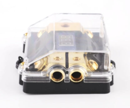 Caja Fusibles Auto Pantalla Con Led Amplificador Audio