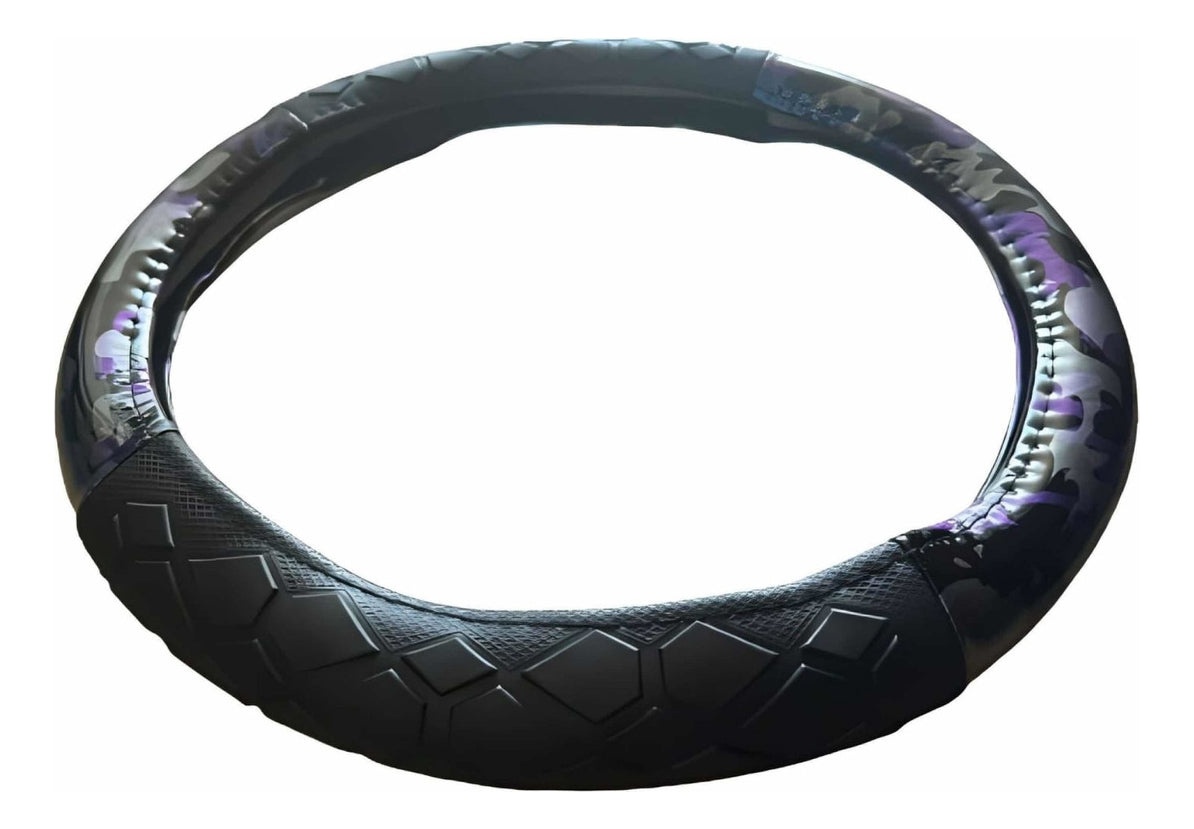 Funda Volante Camuflaje Azul/gris /negro