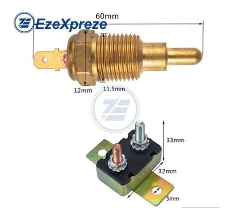 Termostato Para Ventilador De Coche Universal