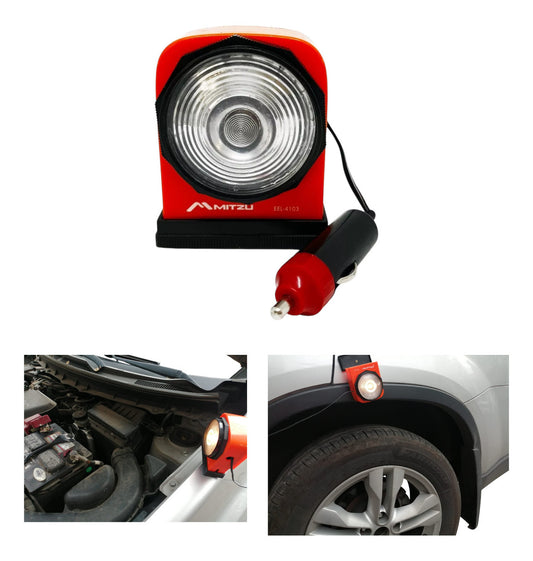 Lámpara Automotriz Mitzu Conector Encendedor Retractil 3m