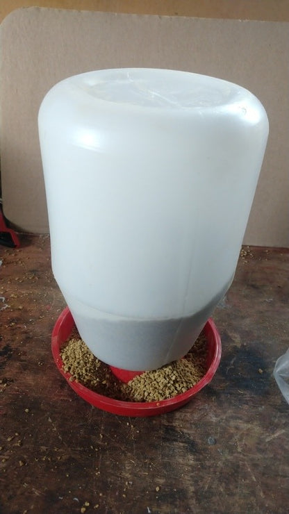 25 Comederos Para Pollos O Gallinas 2 L