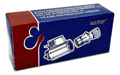 Encendedor Automotriz Universal Completo Arillo Naranja