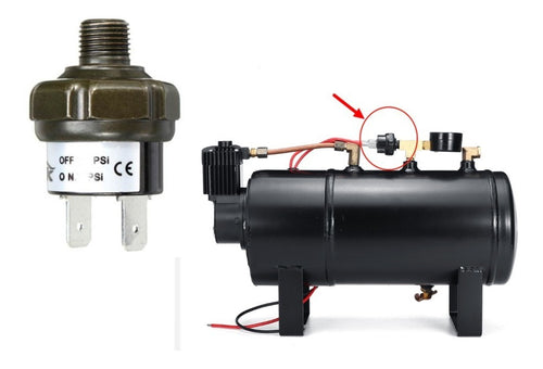 Switch Interruptor  O Bulbo De Presion De Aire 120-90 Psi