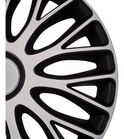 4 Tapones Lujo Europeos Mugello Blanco Negro Rin 13 Deportiv