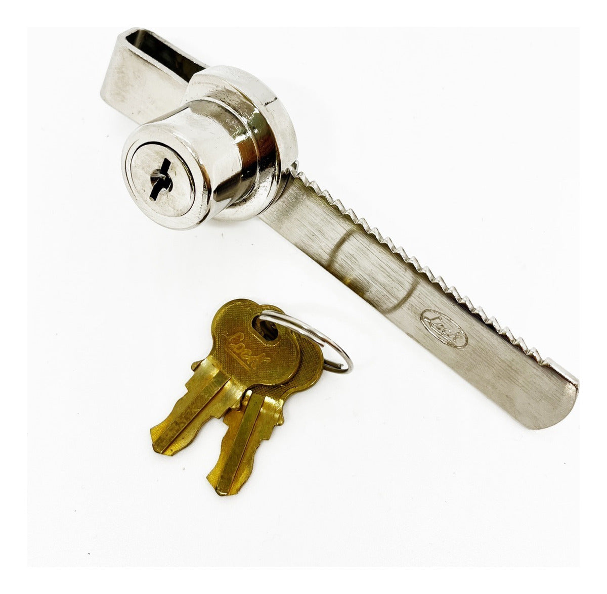 Paquete 2 Chapas De Vitrina Cerradura Mod 41 Lock 2 Llaves