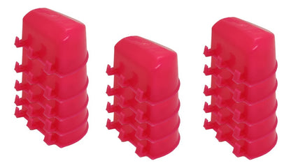 Comedero Bebedero Para Gallo Media Luna 60 Pzs Rosa
