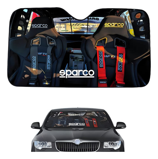 Parasol Auto Camioneta Sparco Universal Tapa Sol