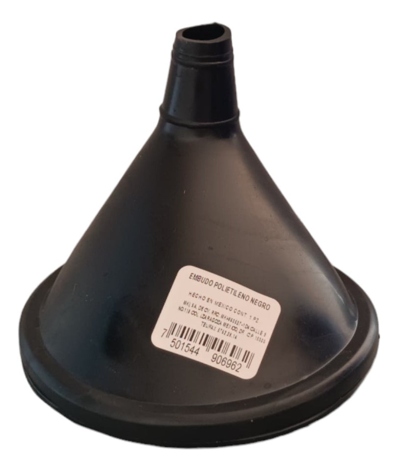 10 Pzs Embudo De Plástico 10 Cm Diámetro. Polietileno