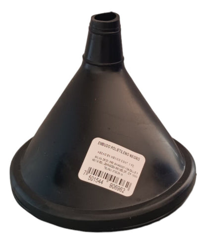 10 Pzs Embudo De Plástico 10 Cm Diámetro. Polietileno
