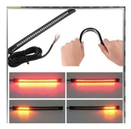 Barra Led Flexible Tira Moto Stop Direccional Universal