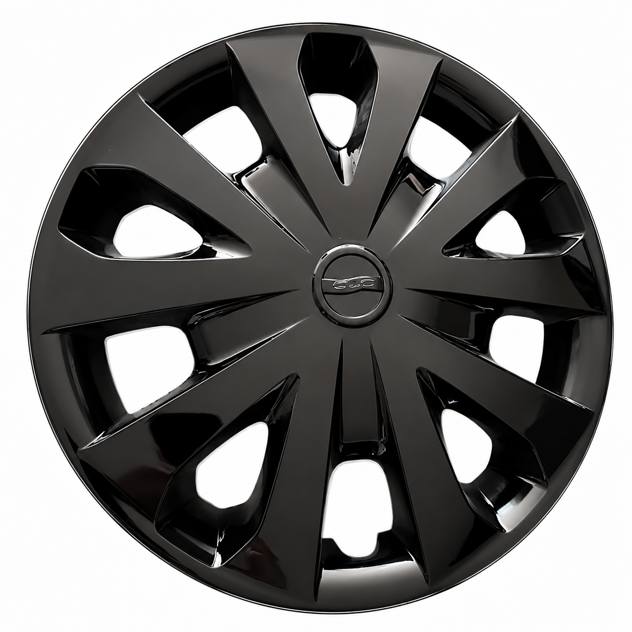 4 Tapones Polvera Rin 15 Deportivo Negro Tipo Versa