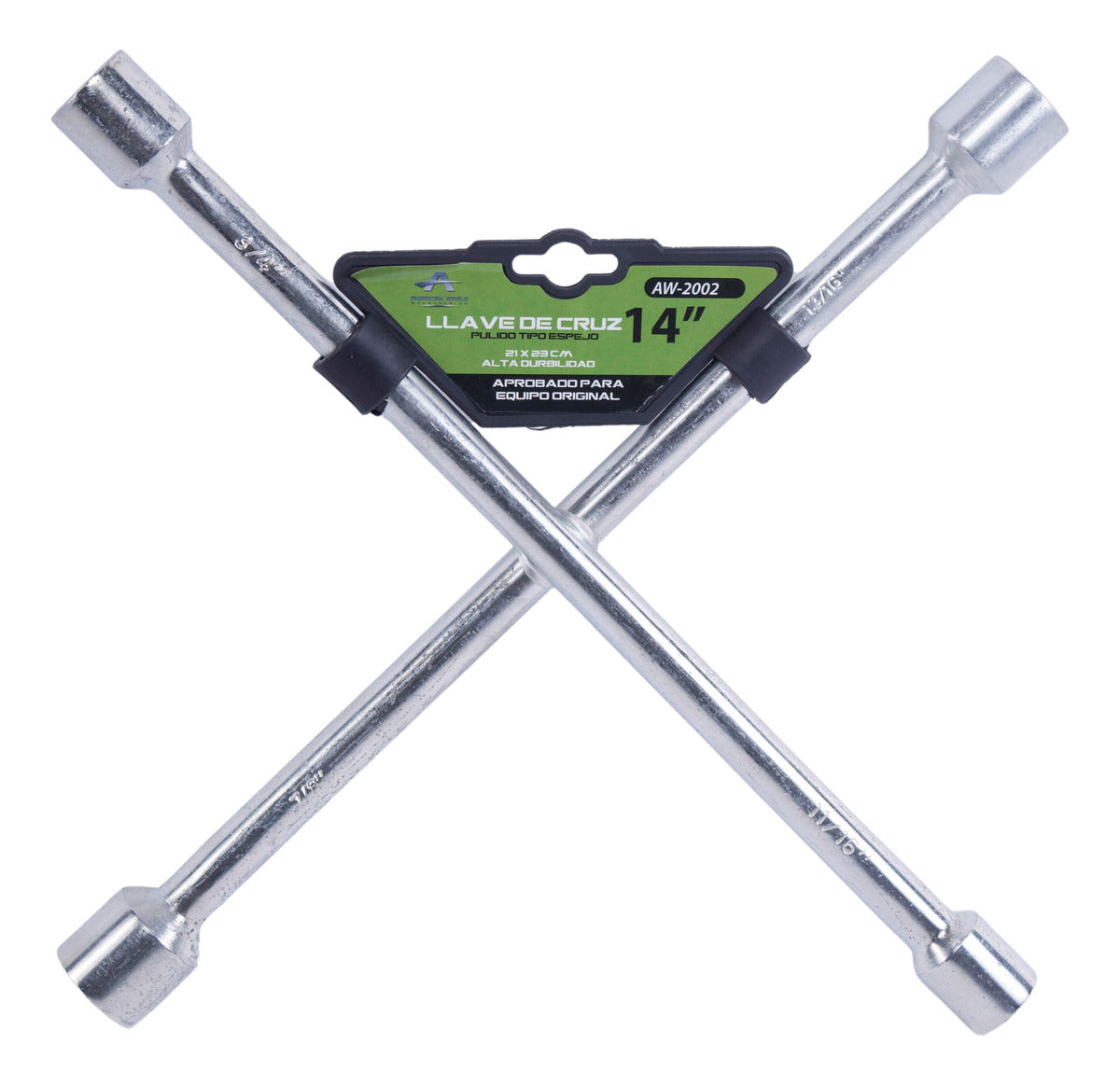 Llave De Cruz 14   Cromada Universal Llanta Auto/camioneta