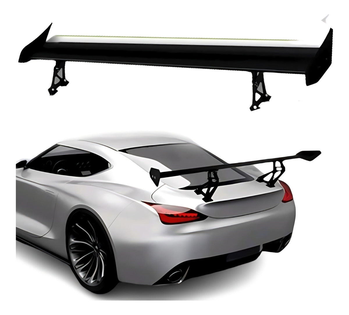 Spoiler De Cajuela Aluminio, Aleron Universal Tuning Sport.