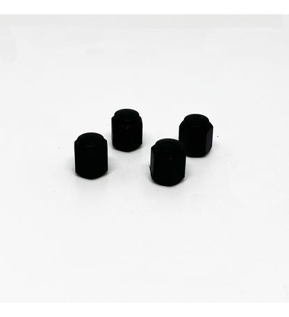 5 Tapón Pivote Válvula Cubre Llanta Aluminio Auto Moto Bici