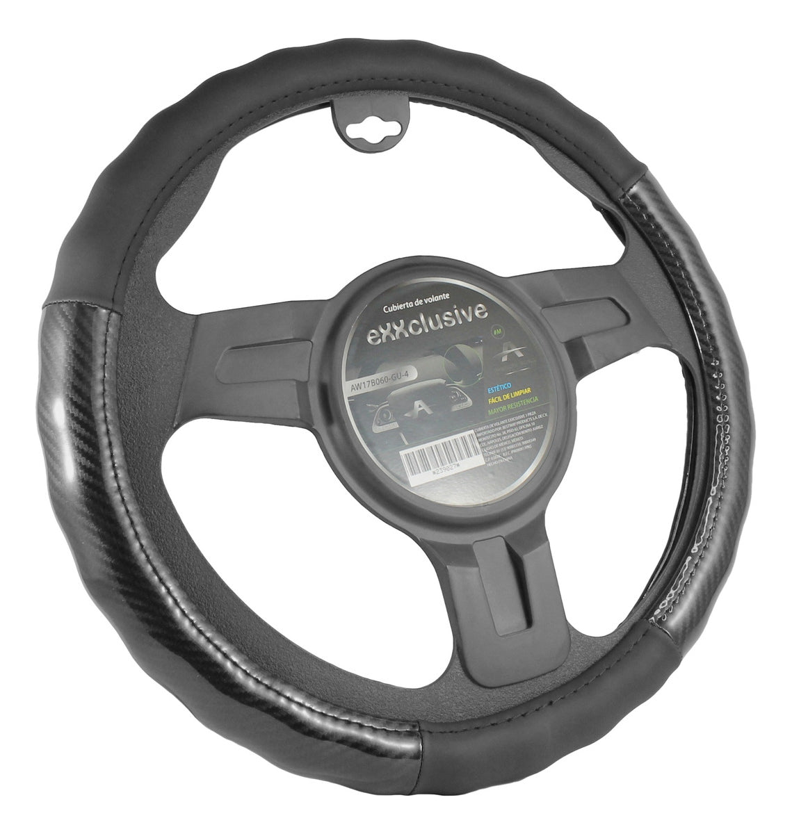 Funda Volante Fibra Carbono Auto Bmw Nissan Audi Vw Subaru