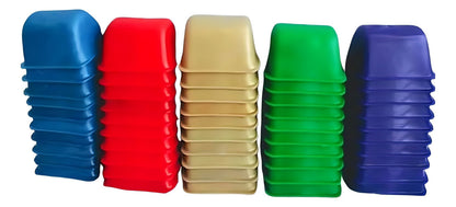50 Bebederos Comederos Champions 10 De Cada Color