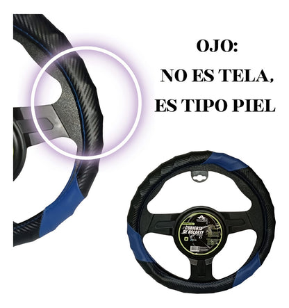 Funda Cubrevolante Deportivo Auto/camioneta Premium X7 Piel