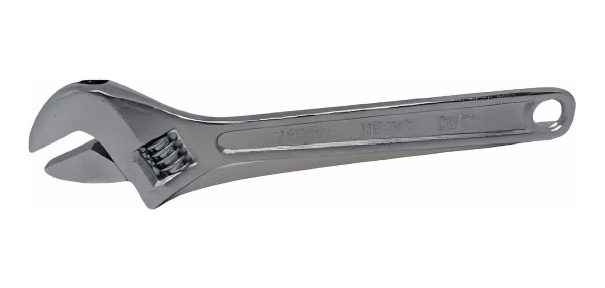 Llave Ajustable Perico Cromado 10  Pulgadas Muy Resistente