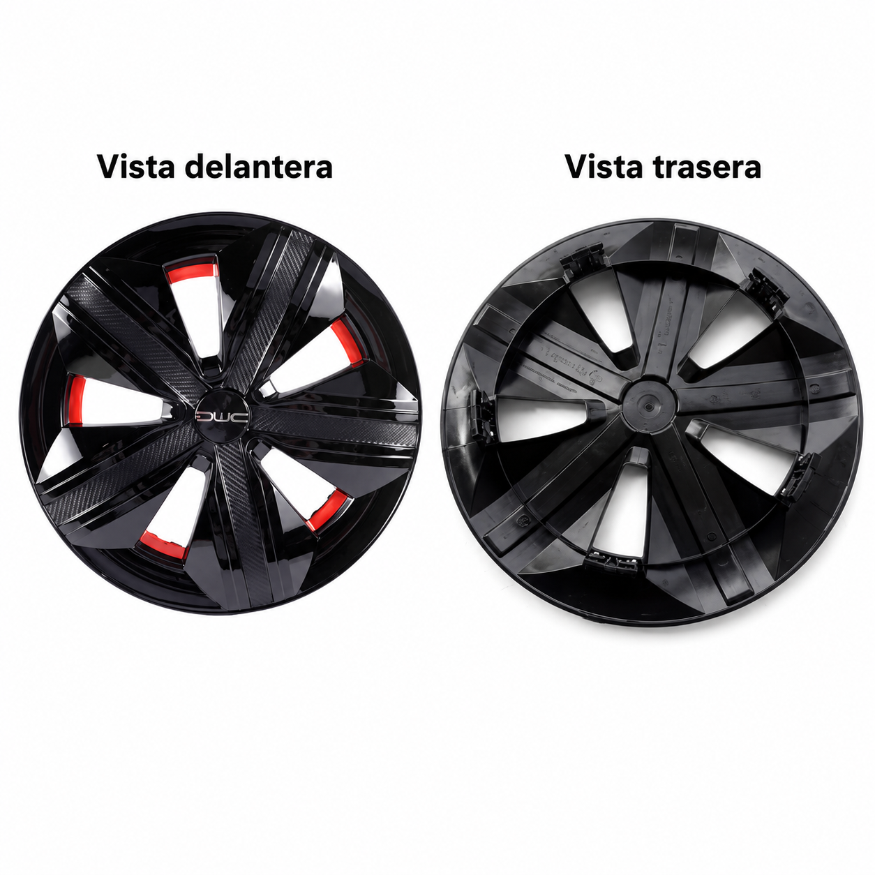 Tapones Polveras Extensión Negro Rin 14 Owc