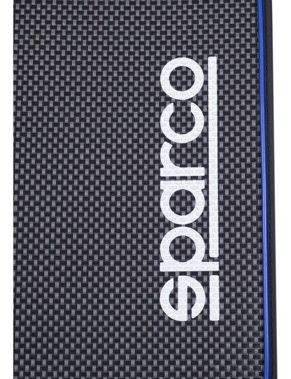 Juego 2 Tapetes Sparco Delanteros Tipo Fibra Carbon Premium