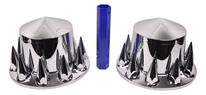 Tapones Copa Para Tracto Camión Spike Delantero Y Trasero