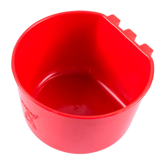 PLÁSTICOS AF Comederos y Bebederos Jaula de 1.2 L Rojo para Aves, Pericos, Gallos y Pájaros, Kit de 10 Piezas. para Alimento Húmedo, Seco, Semillas y Alpiste. Dispensador y Alimentador para Jaula.