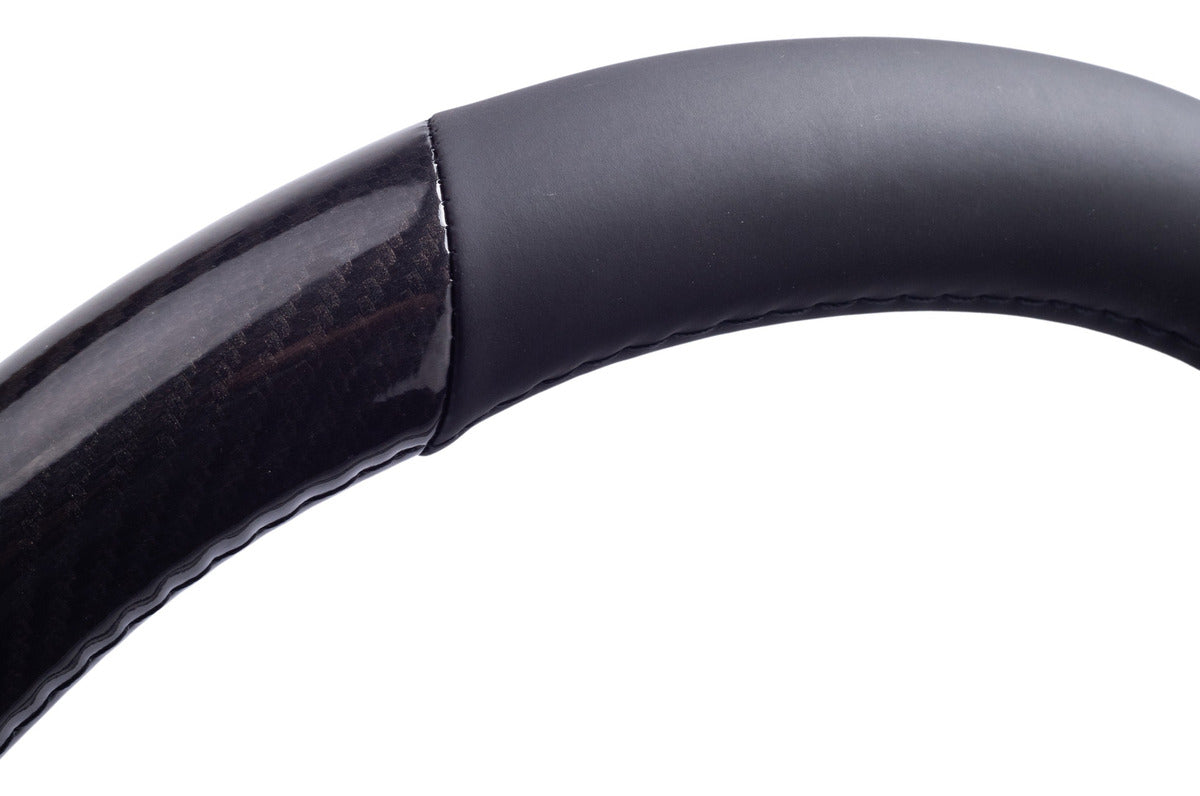 Funda Cubre Volante Cuero Deportivo Universal Negro Protect