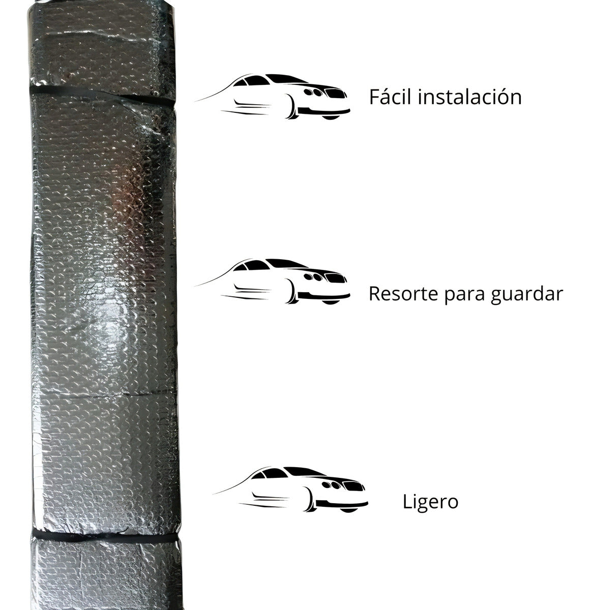 Protector Solar De Parabrisas Universal 60 X 1.30m