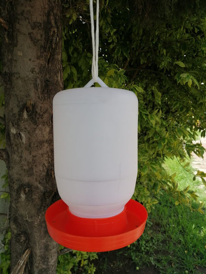 10 Bebederos Colgantes De 4 Litros Gallos Aves Pollo Colibri