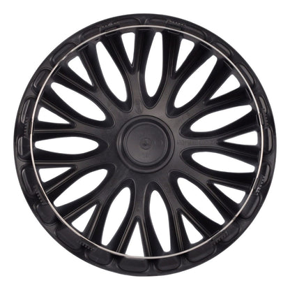 4 Tapones Lujo Europeos Mugello Blanco Negro Rin 13 Deportiv