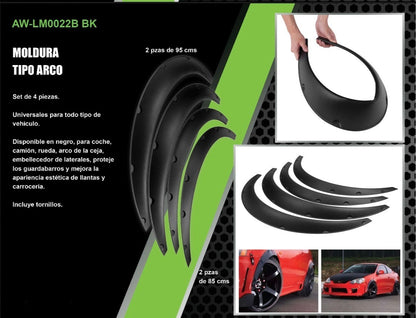 Cantoneras Universal Progresiva Vw Seat Ford Chevy Civic 4pz