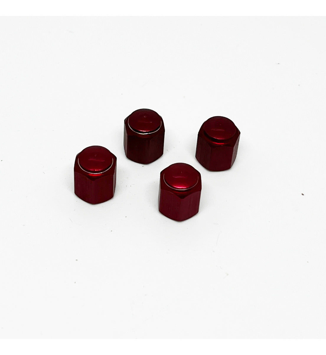 5 Tapón Pivote Válvula Cubre Llanta Aluminio Auto Moto Bici