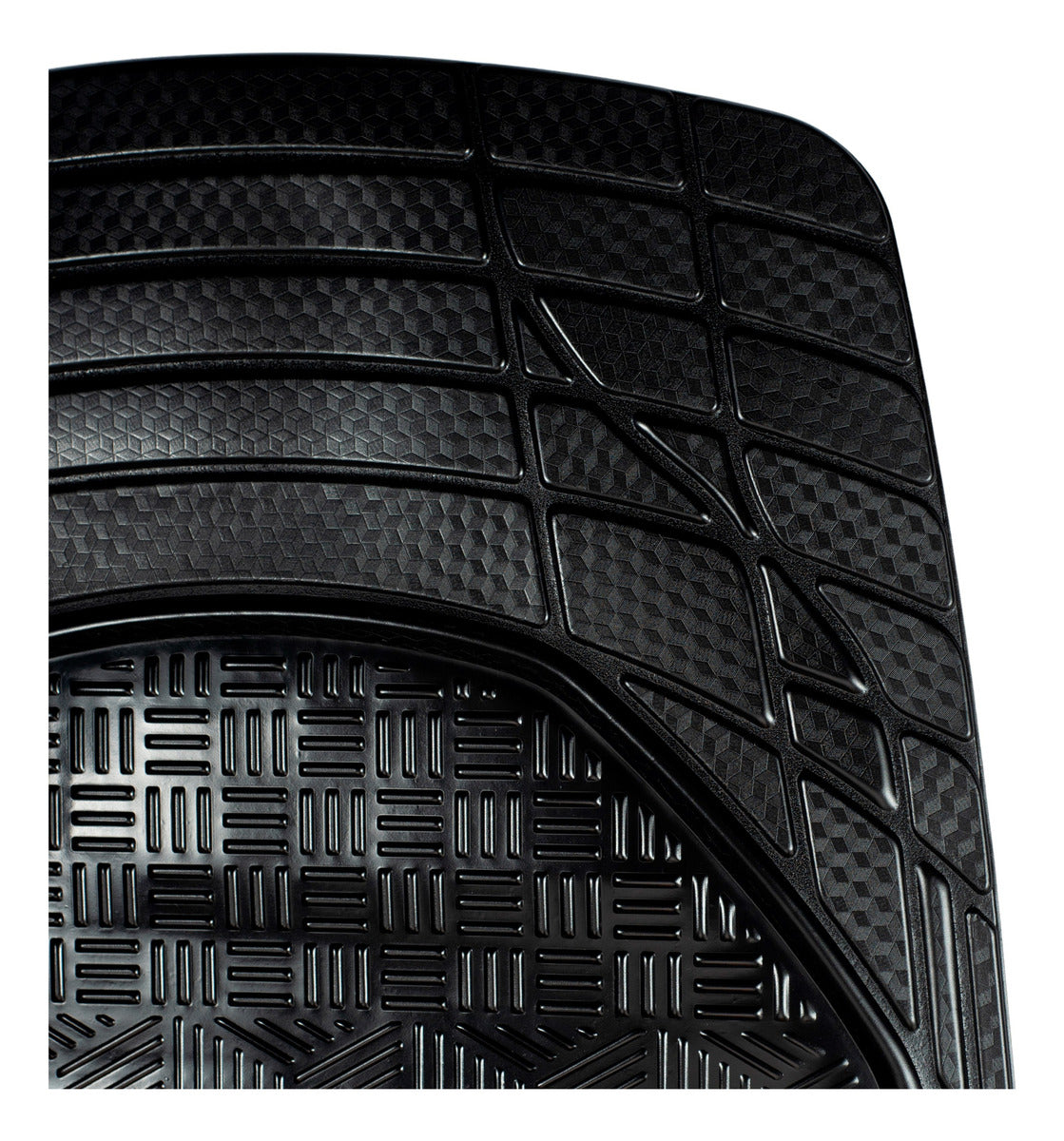 Tapete Uso Rudo De Charola Grecia Carbon Matte 4 Pzs