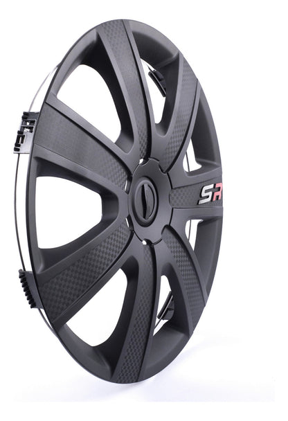 4 Tapones Polveras Llanta Rin 15 Optimus Negro Matte Sr