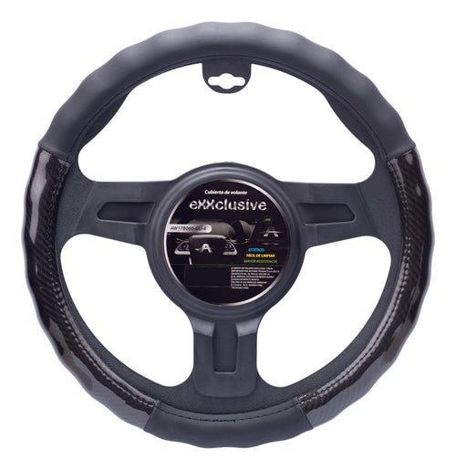 Funda Volante Fibra Carbono Auto Bmw Nissan Audi Vw Subaru