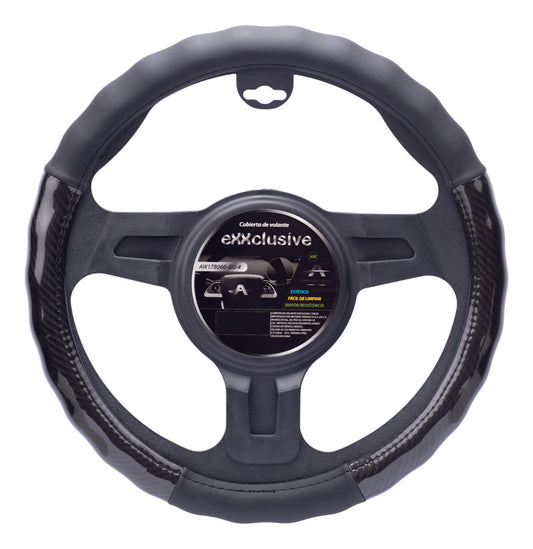 Funda Volante Fibra Carbono Auto Bmw Nissan Audi Vw Subaru