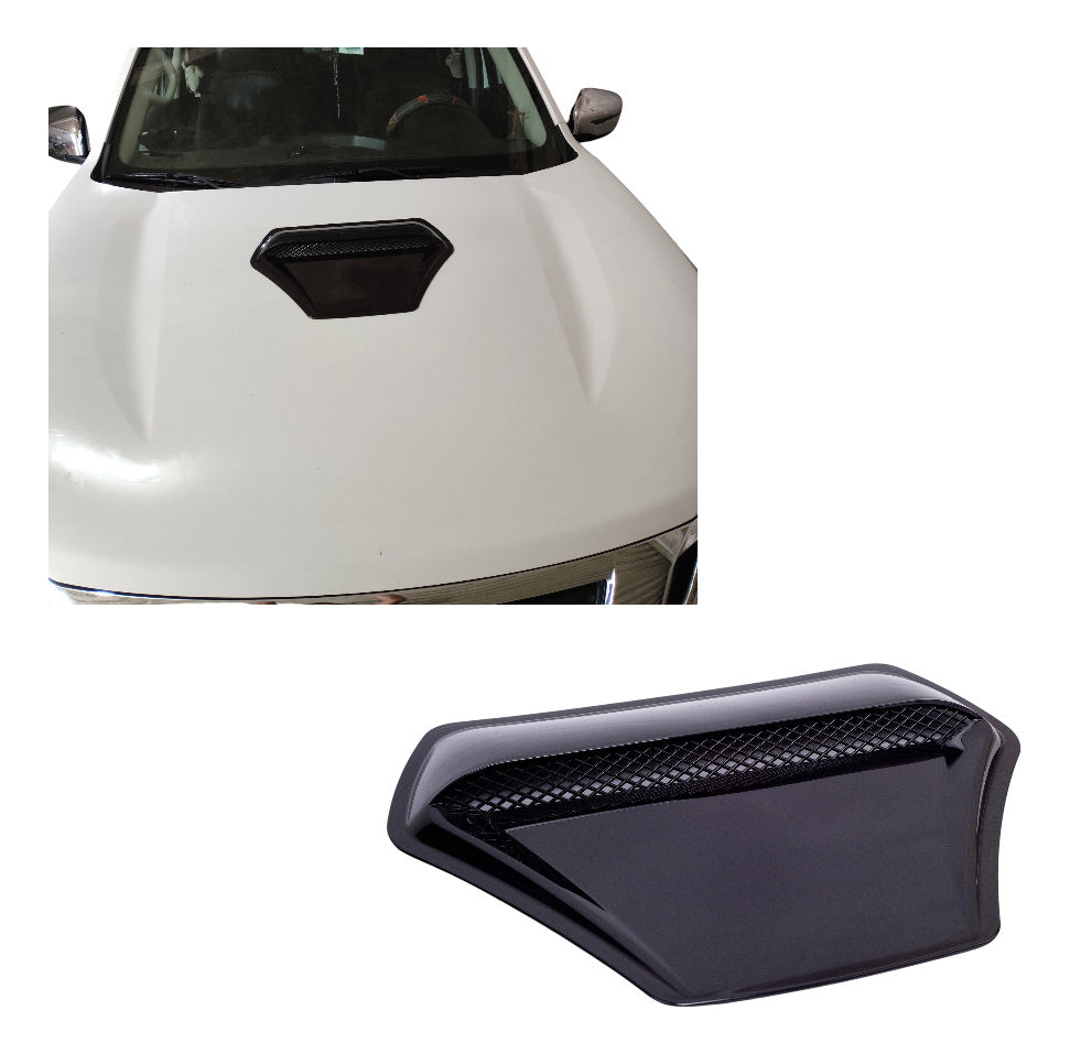 Toma De Aire Ventilación Para Cofre  Rejilla Negro Deportivo