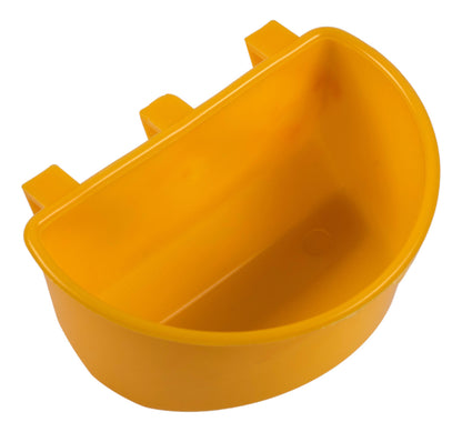 Comedero Media Luna Gallo Pollo Amarillo 20 Pz Más 3 Regalo