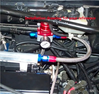 Regulador De Presión De Combustible  Psi  0 - 150  Epman