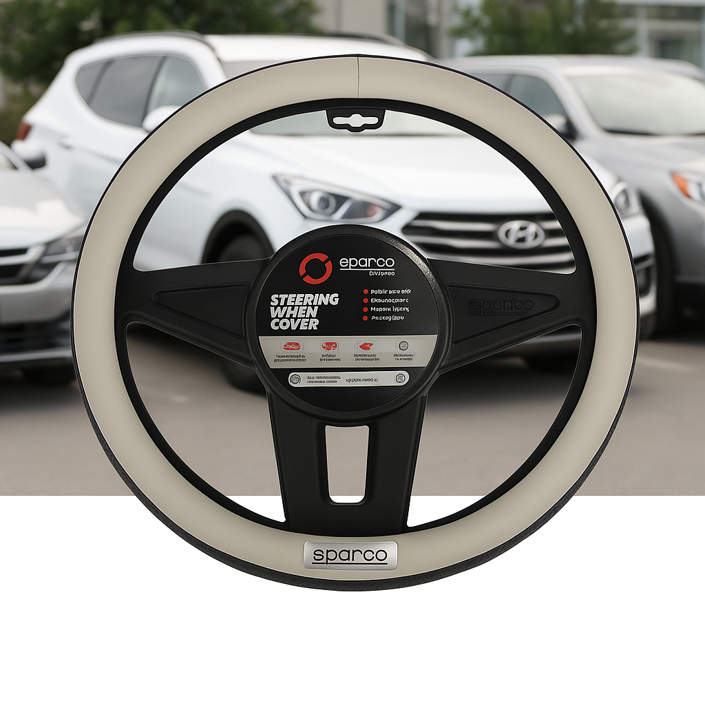 Funda Cubre Volante Deportivo Auto Antiderrapante Sparco F1