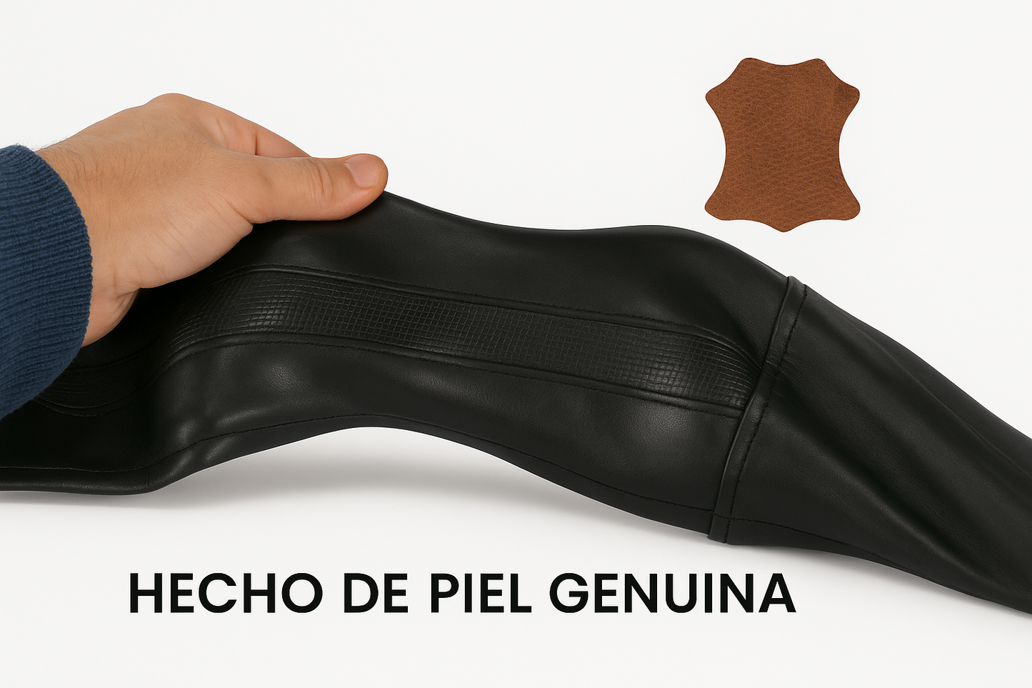 Funda Cubre Volante Camión en Piel 45 cm Azul