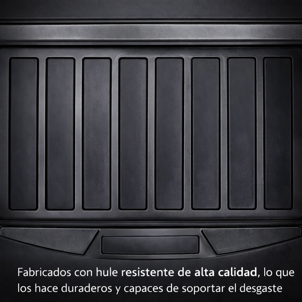 Tapete Para Cajuela Maletero De Auto/camioneta Cargo Negro