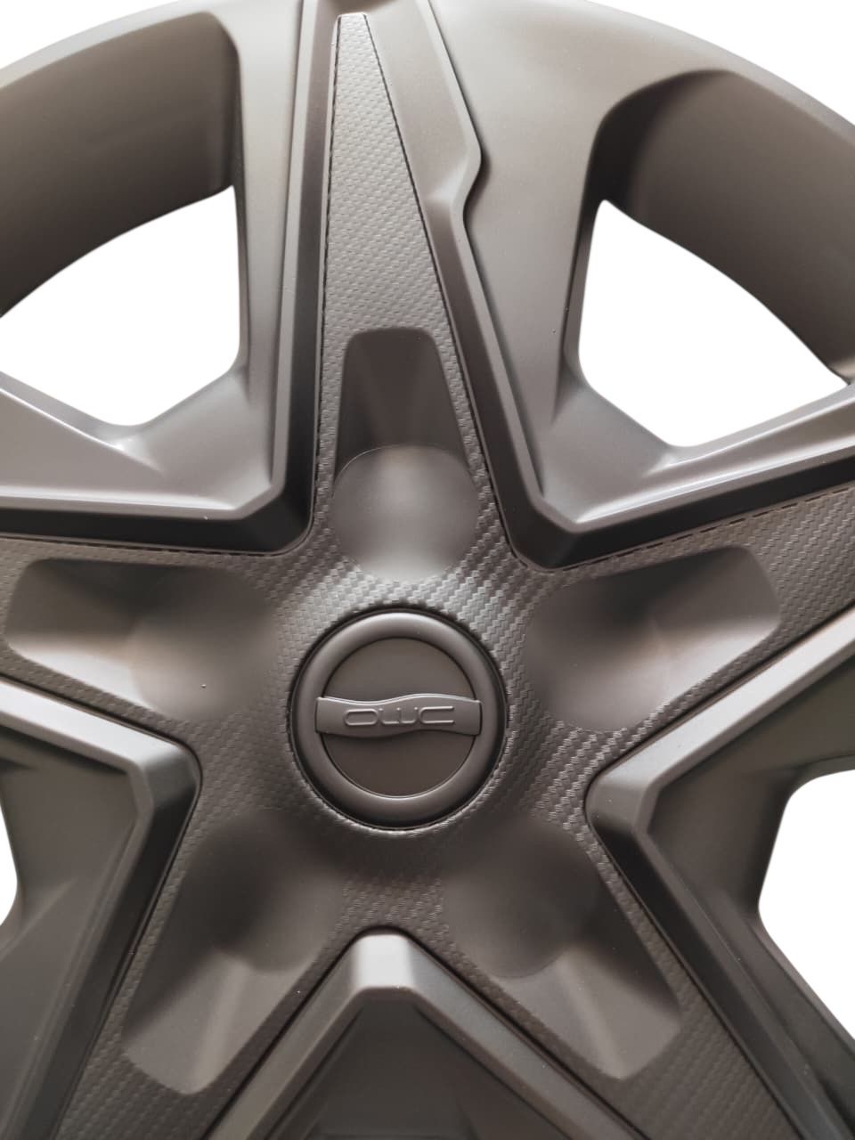 4 Tapones Polvera Rin 15 Deportivo Negro Matte